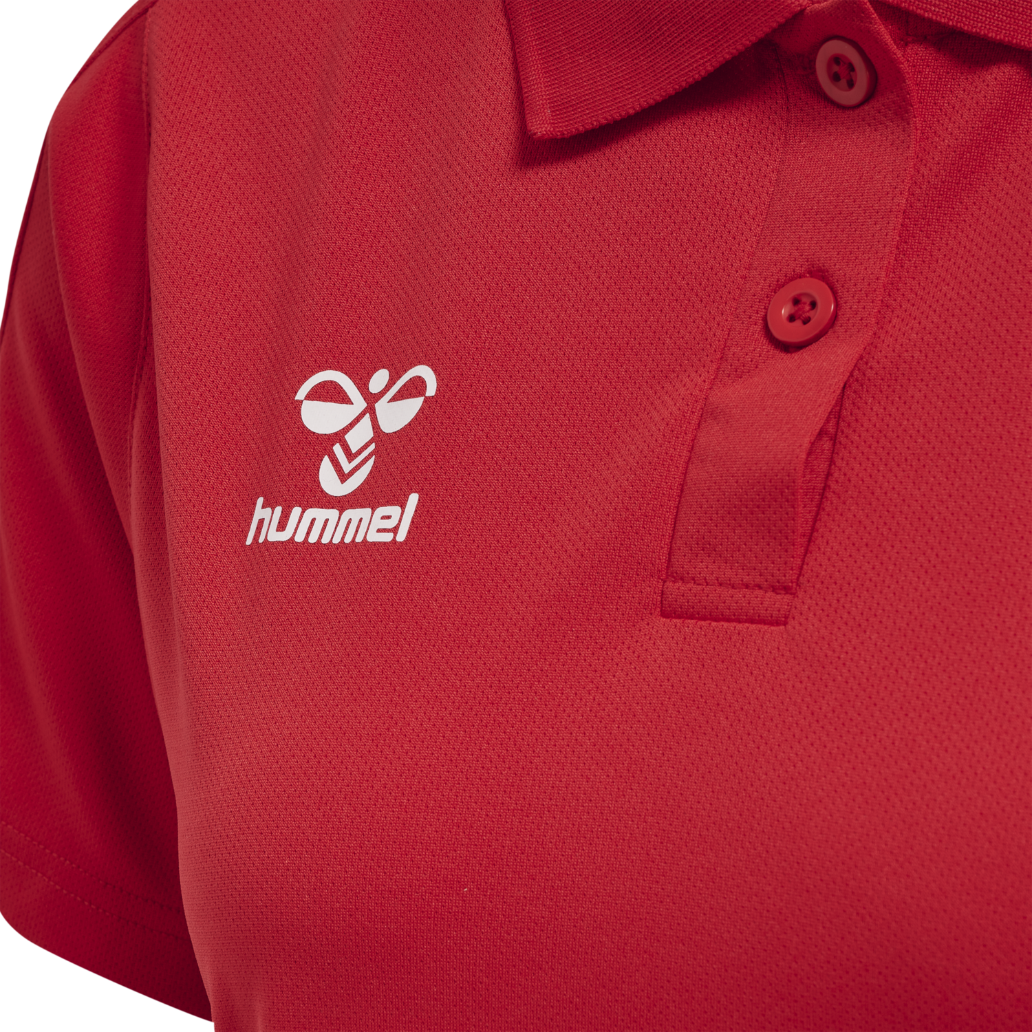 hmlCORE XK FUNCTIONAL POLO WOMAN, TRUE RED, packshot