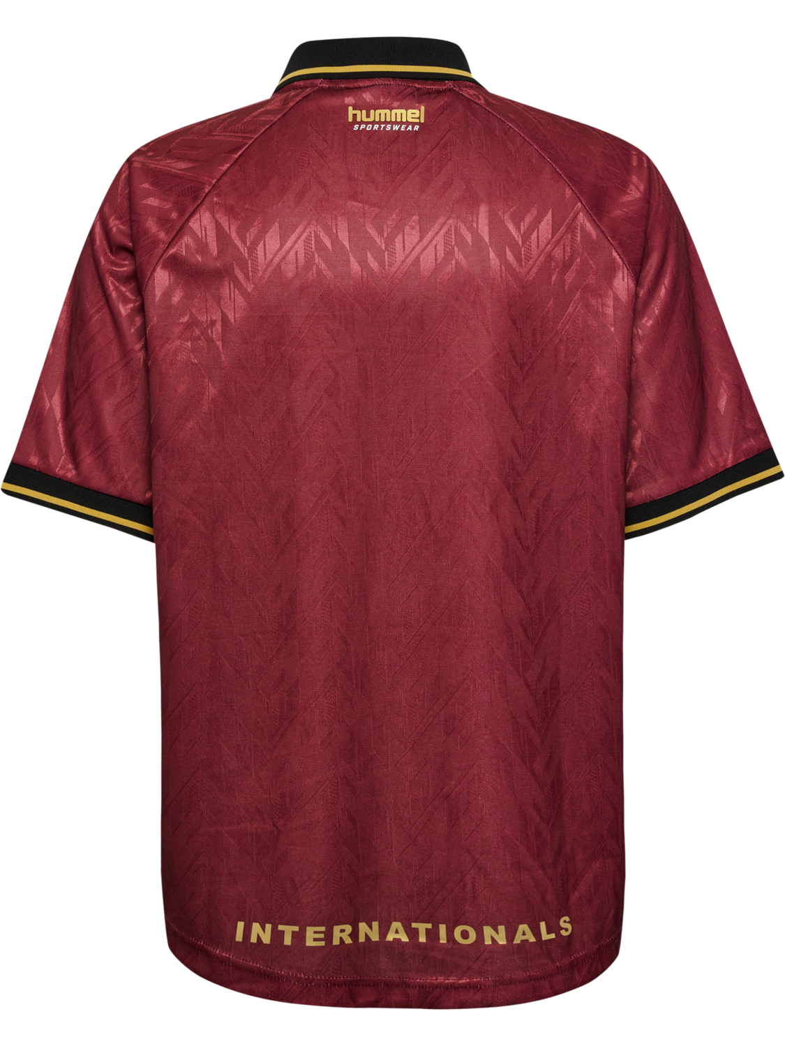 hmlLOOSE BAY SOCCER JERSEY S/S, SYRAH, packshot