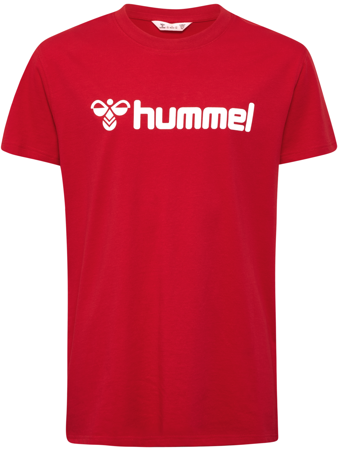 hmlGO 2.0 LOGO T-SHIRT S/S KIDS, TRUE RED, packshot