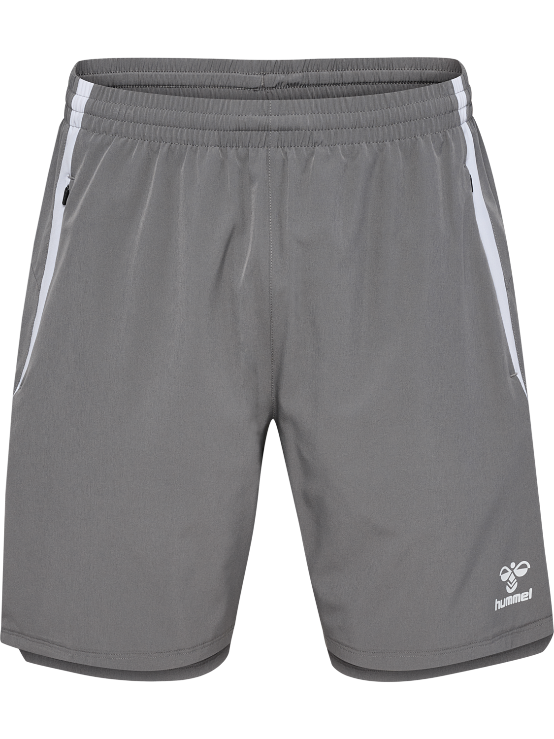 hmlLEAD 2.0 WOVEN SHORTS, STEEL GRAY, packshot