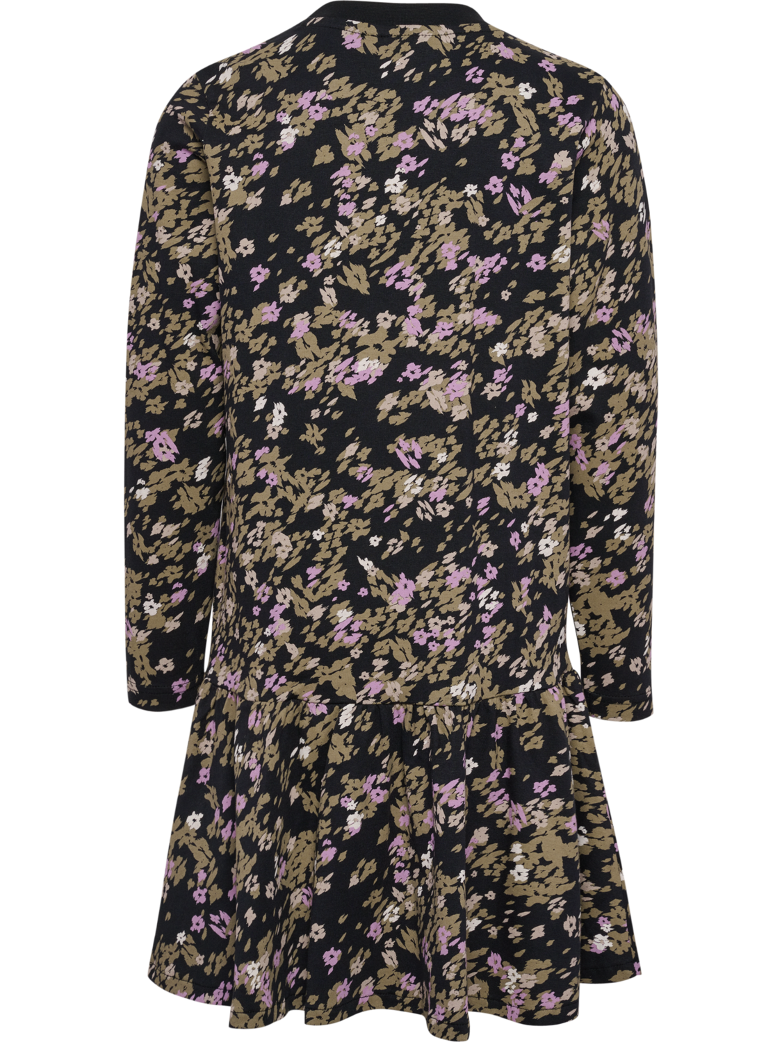 hmlELVA DRESS L/S, BLACK, packshot