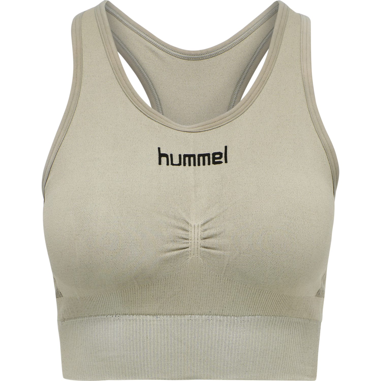 HUMMEL FIRST SEAMLESS BRA WOMAN, LONDON FOG, packshot