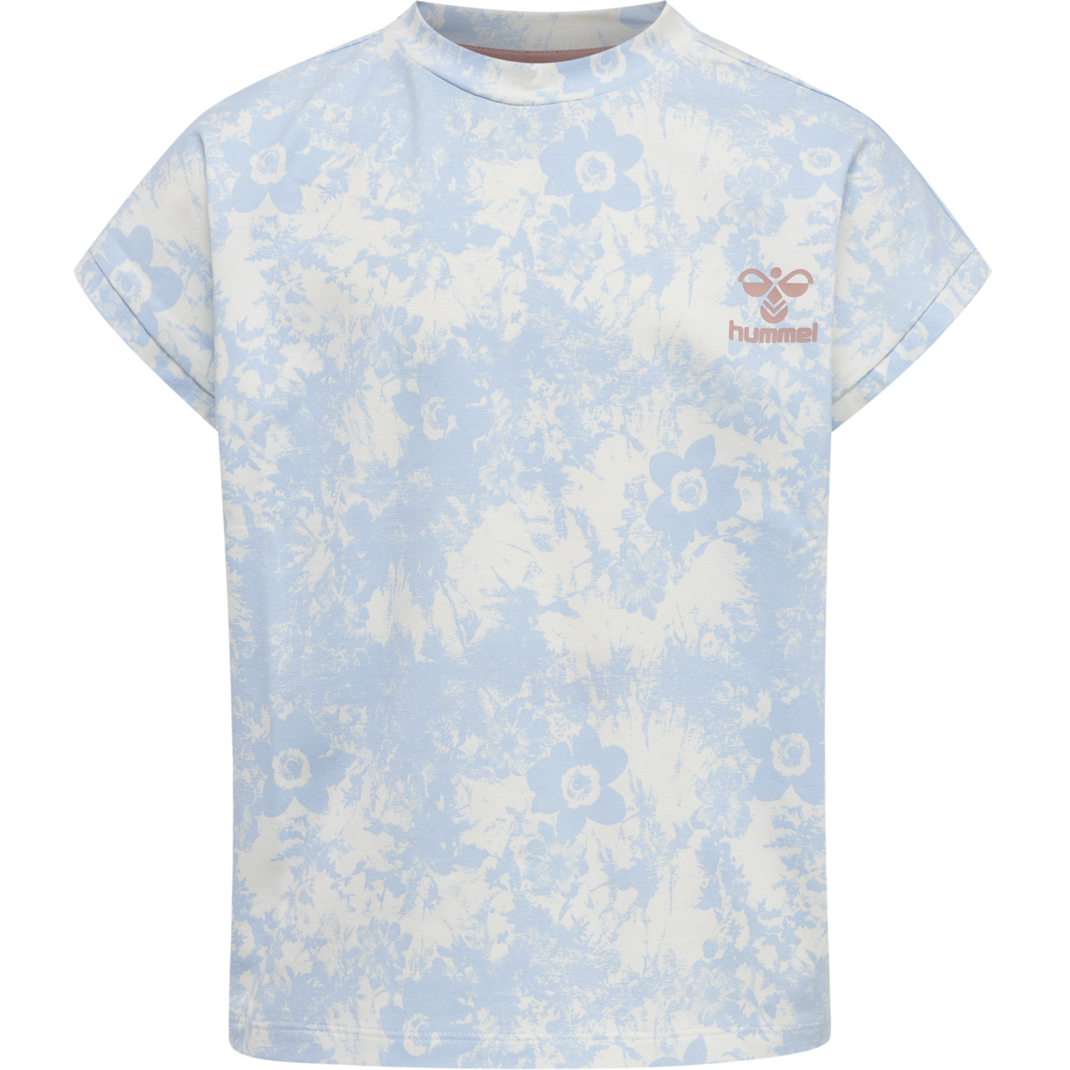 hmlINEZ T-SHIRT S/S, CERULEAN, packshot