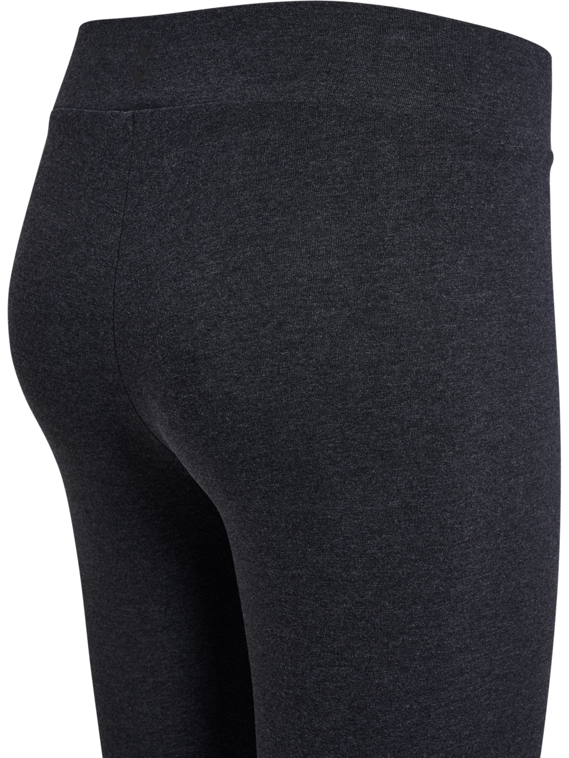 hmlPULSE LOGO MW TIGHTS, BLACK BEAUTY MELANGE, packshot