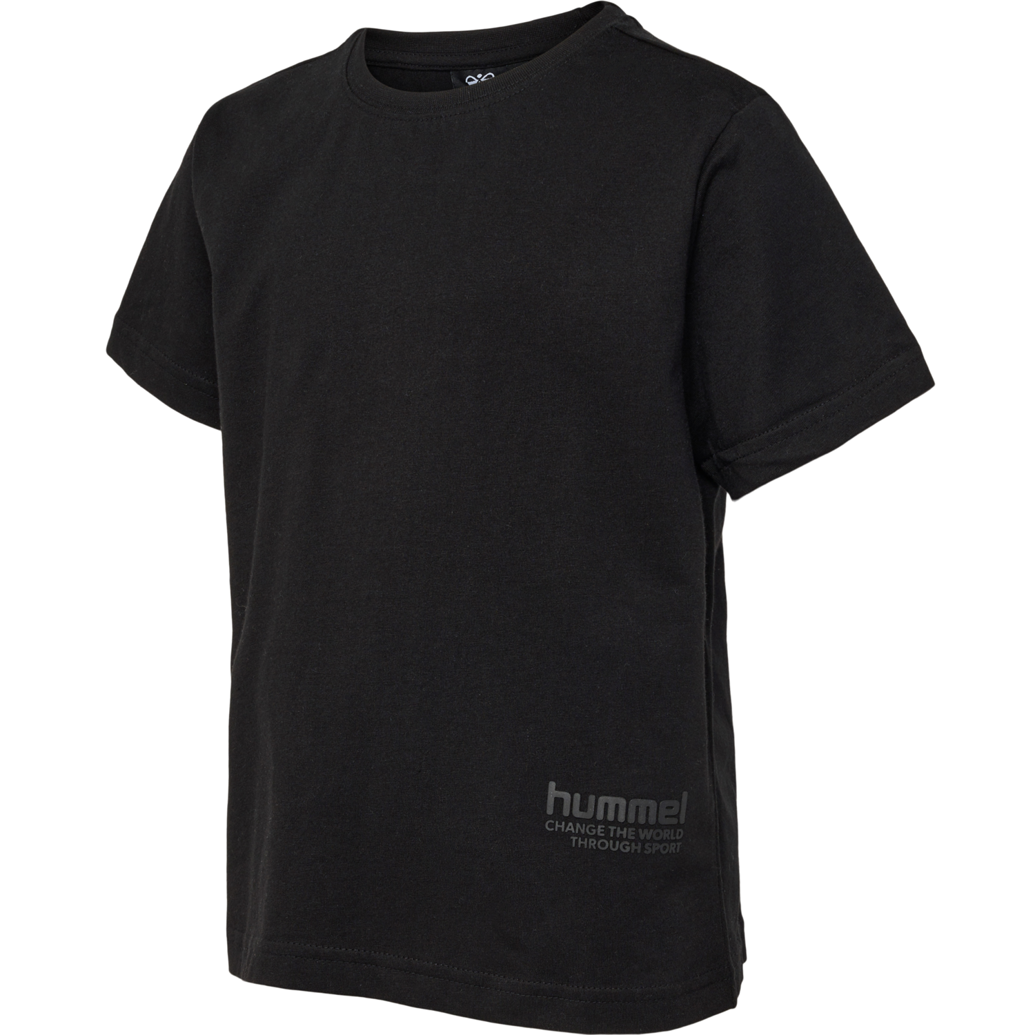 hmlPURE T-SHIRT S/S, BLACK, packshot