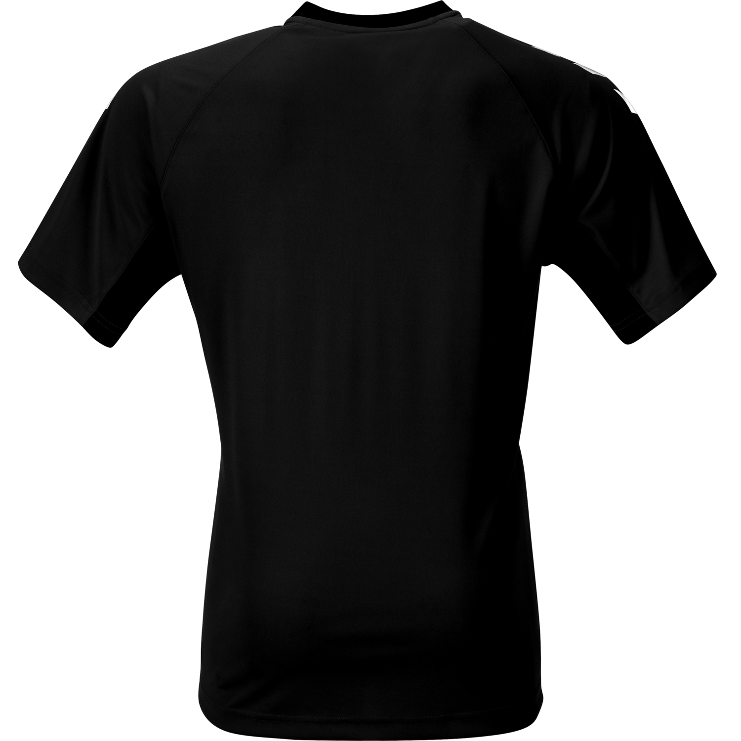 FFHB REFEREE YOUTH JERSEY S/S, BLACK, packshot