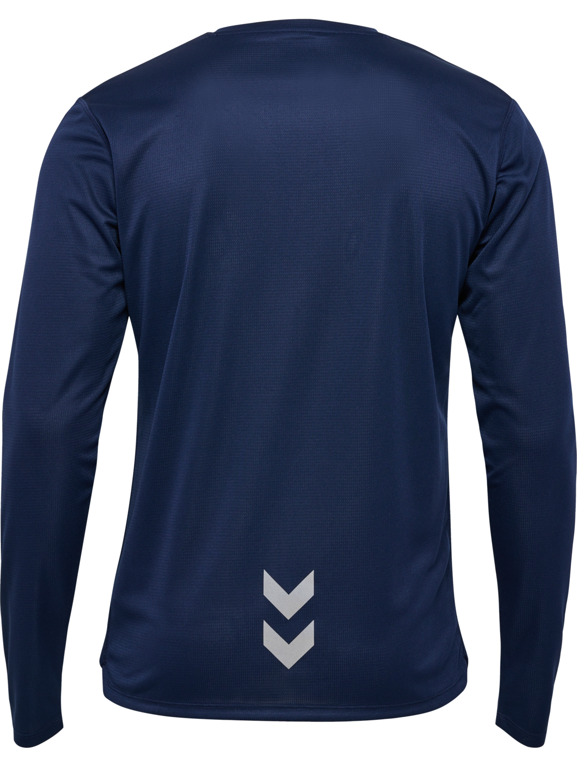 hmlRUN JERSEY L/S, BLACK IRIS, packshot