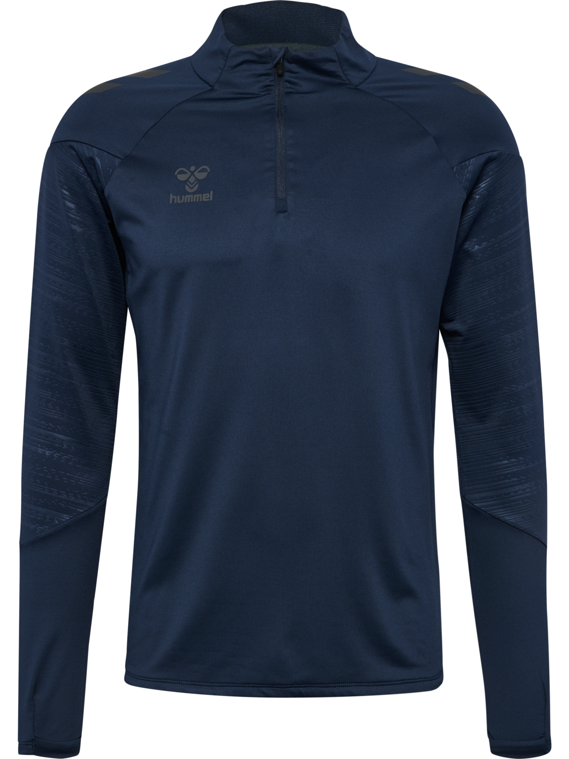 hmlPRO TRAINING HALF ZIP, MARINE, packshot