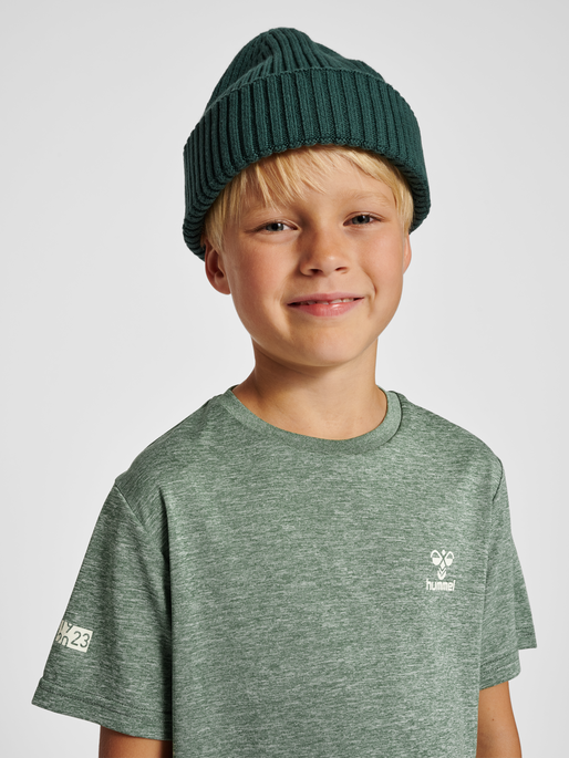 hmlMISTRAL T-SHIRT S/S, LAUREL WREATH, model