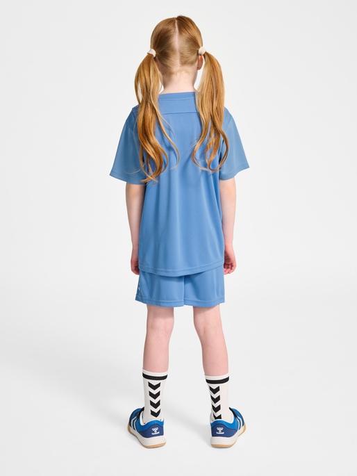 hmlJR GOAL MIX SET, LICHEN BLUE, model