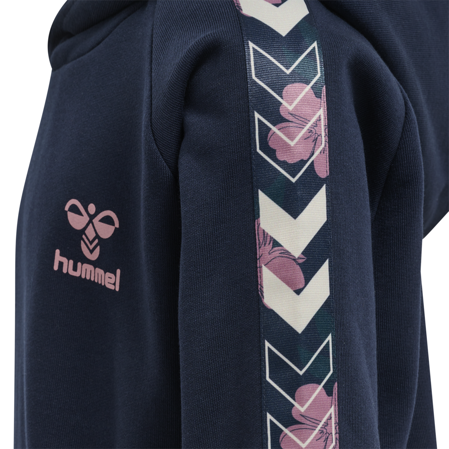 hmlZOE HOODIE SUIT, BLACK IRIS, packshot