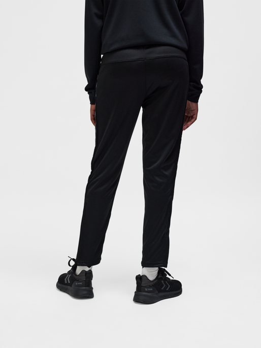 hmlAUTHENTIC PL PANTS KIDS, BLACK, model