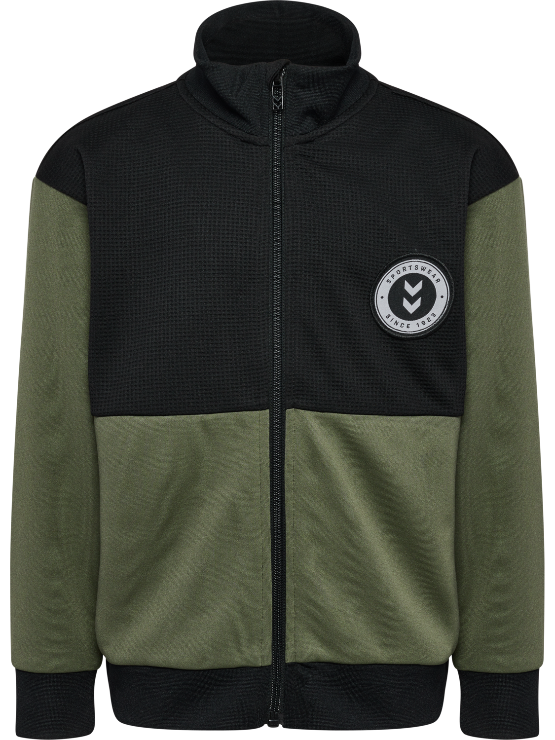 hmlODIN ZIP JACKET, DUSTY OLIVE, packshot