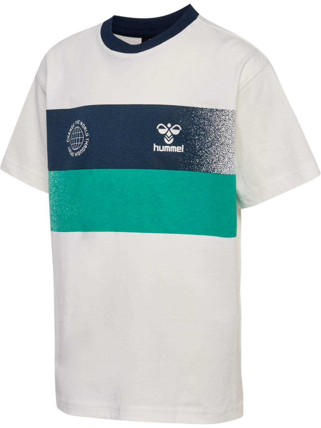 hmlESKE T-SHIRT S/S, MARSHMALLOW, packshot