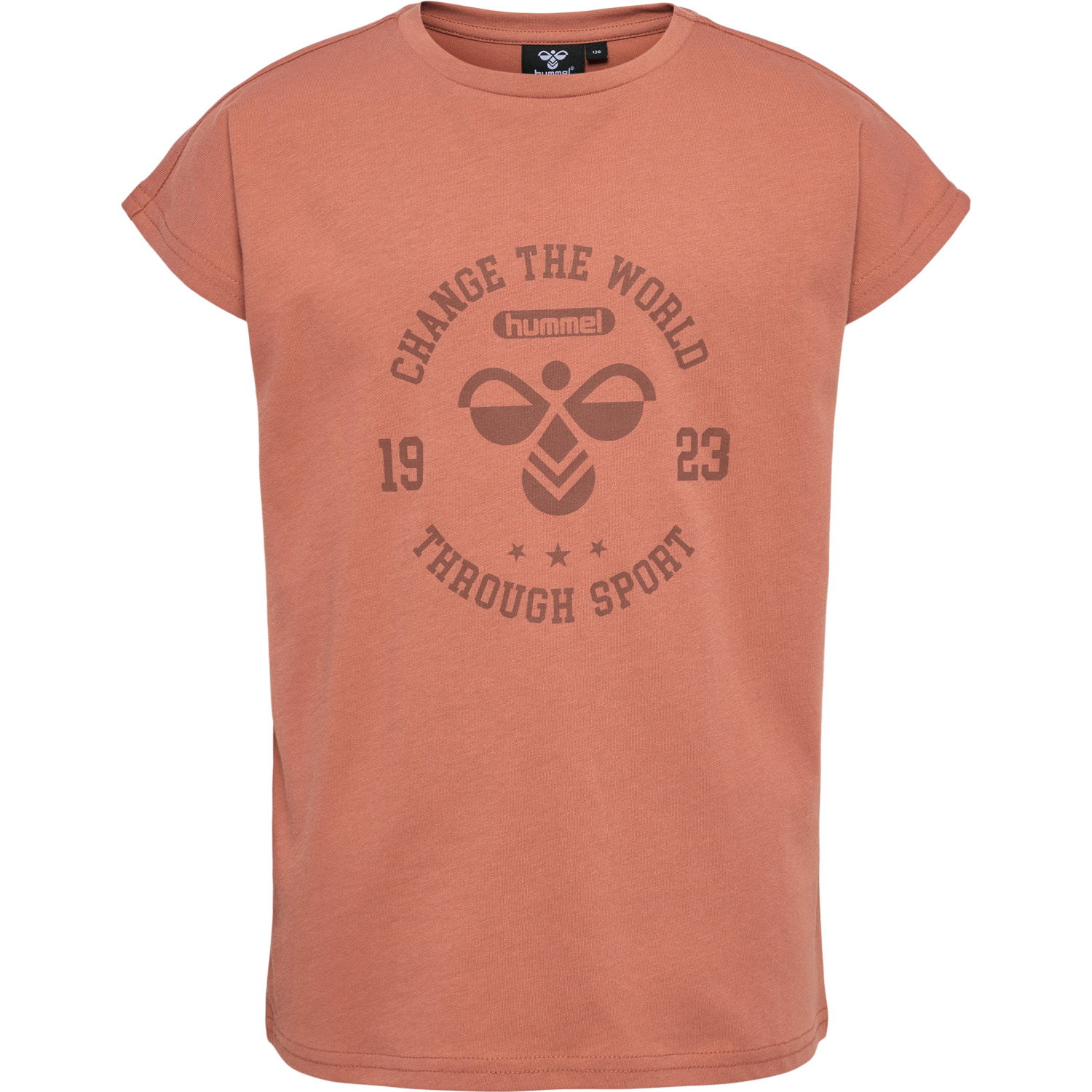 hmlMALIN T-SHIRT S/S, CHUTNEY, packshot