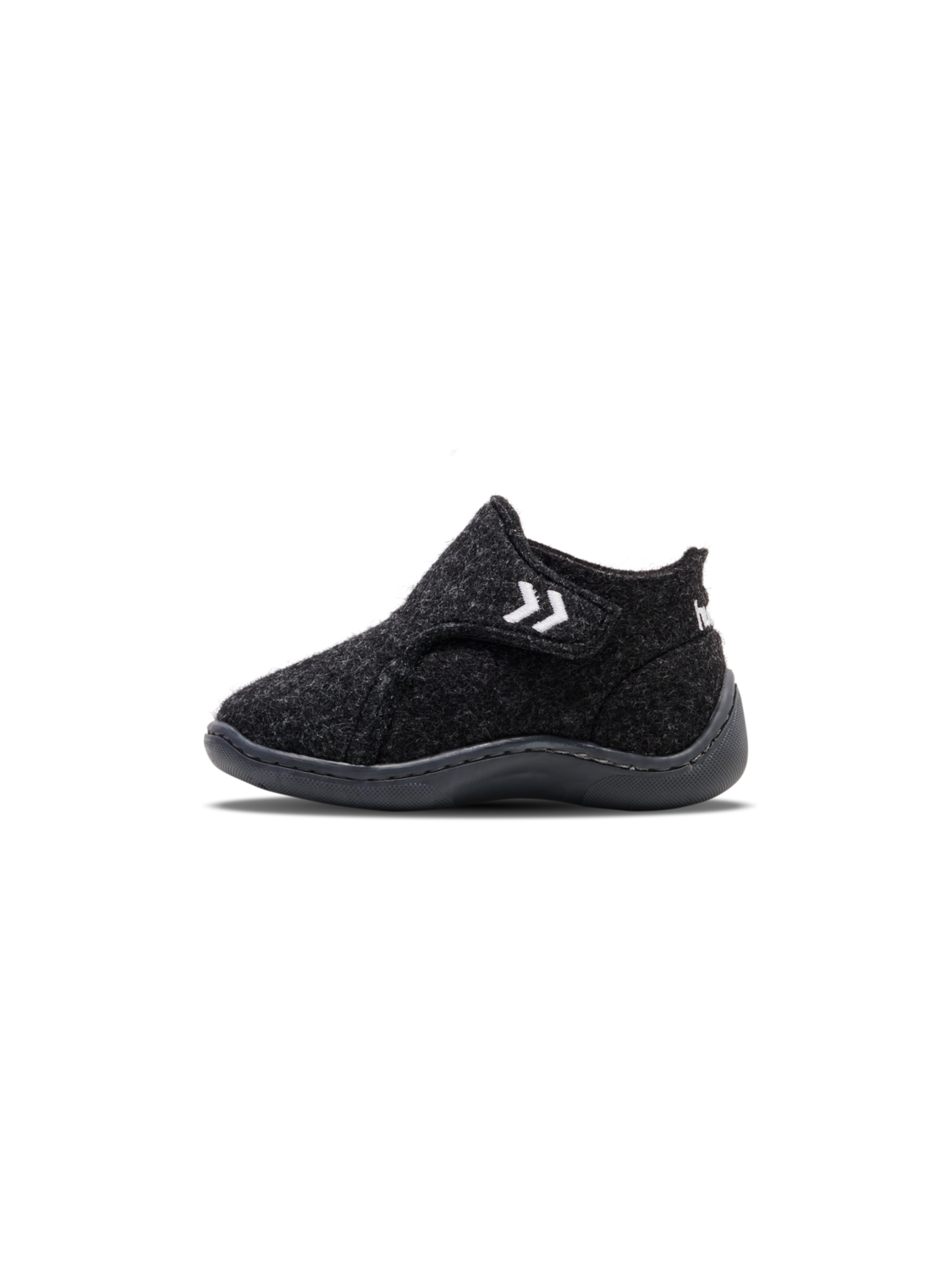 WOOL SLIPPER INFANT  , BLACK, packshot