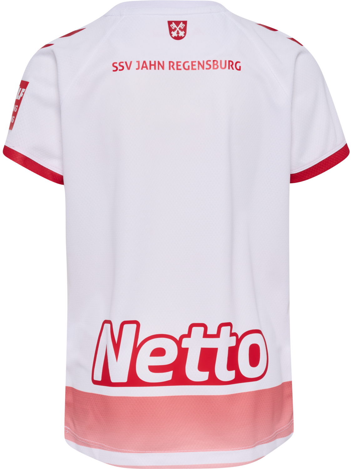 RGB 23/24 HOME JERSEY S/S KIDS, WHITE/TRUE RED, packshot