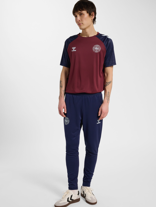 DBU 26 PRO TR FOOTBALL PANTS, PEACOAT, model