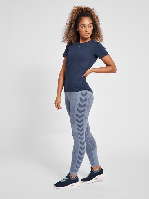 hmlKARINA SEAMLESS HW TIGHTS, 7662, model