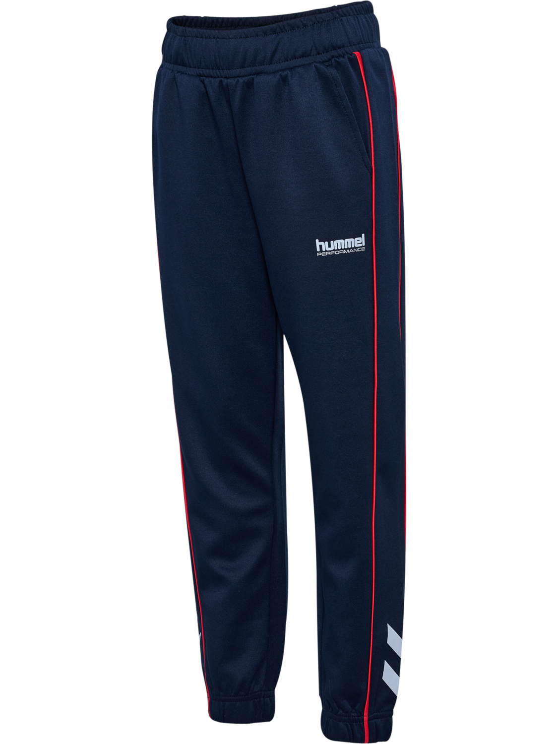 hmlJR INTERLOCK ADJUST PANTS, DRESS BLUES, packshot