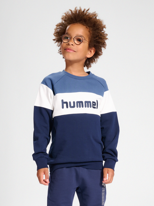 hmlCLAES SWEATSHIRT, 7050, model