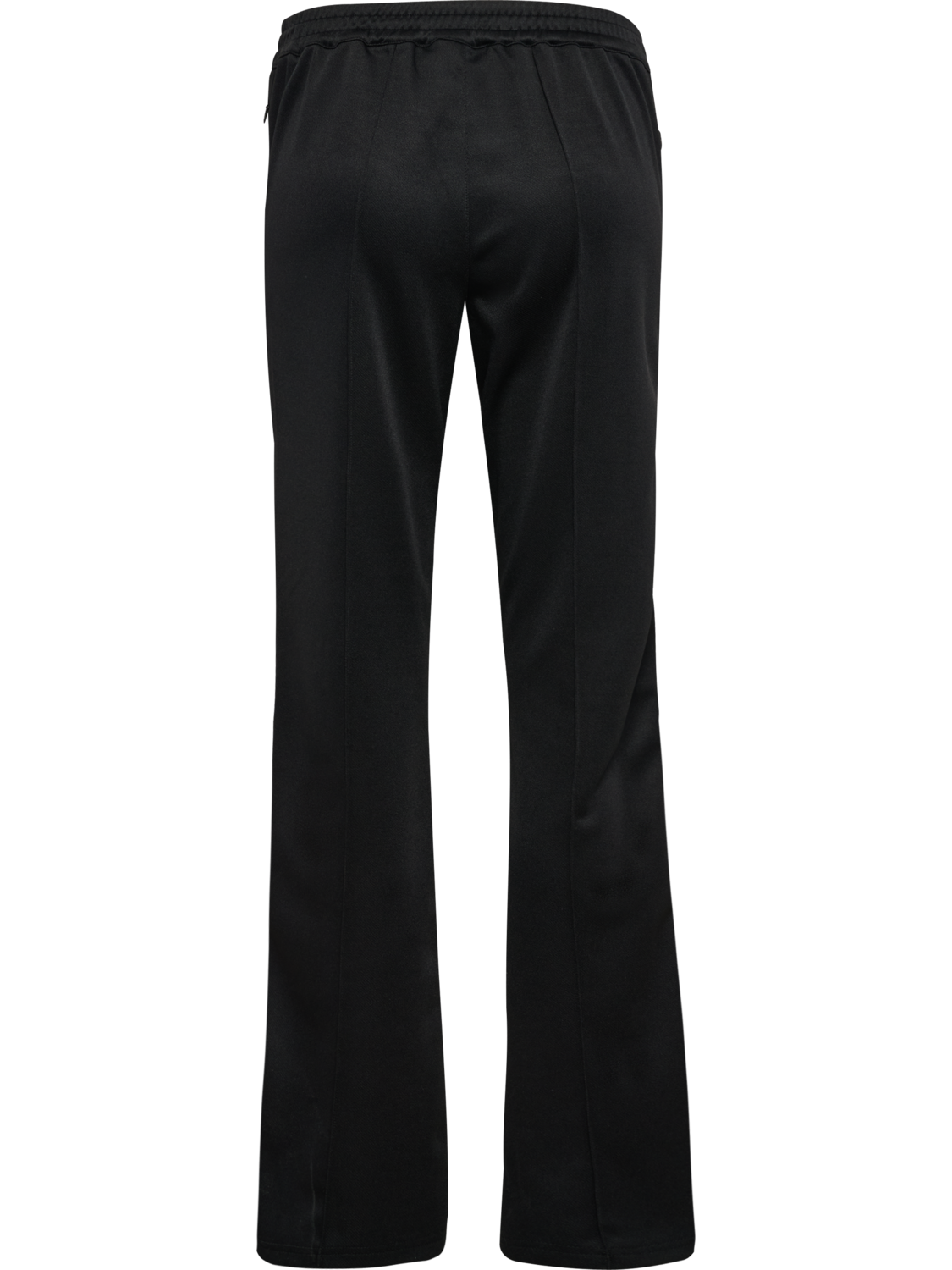 Flared Stretch Logotape Pants, BLACK, packshot