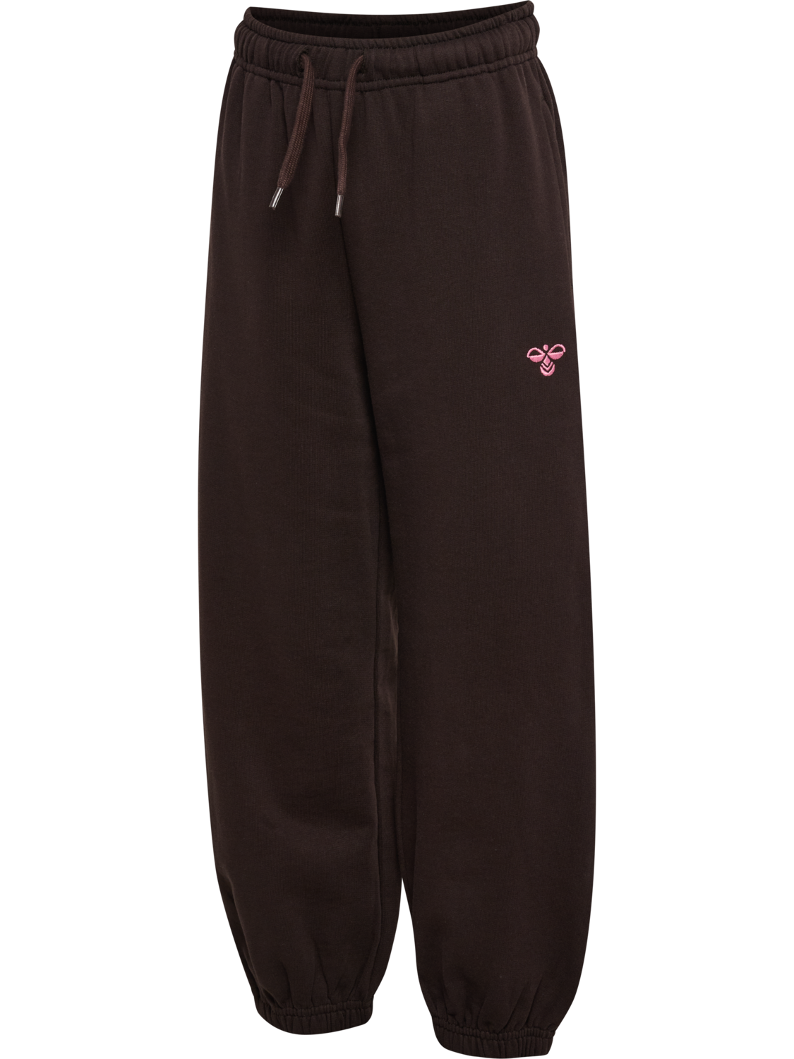 hmlJR JUMP BOXY ELASTIC SWEATPANTS, CHOCOLATE TORTE, packshot