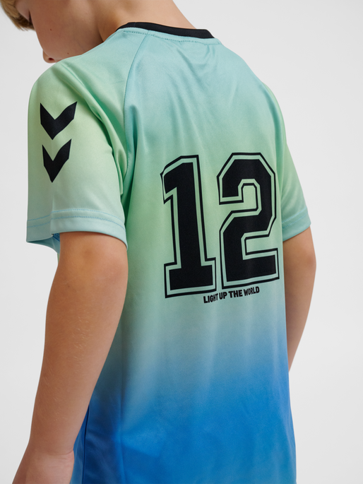 hmlSHIMMER SET, LICHEN BLUE, model