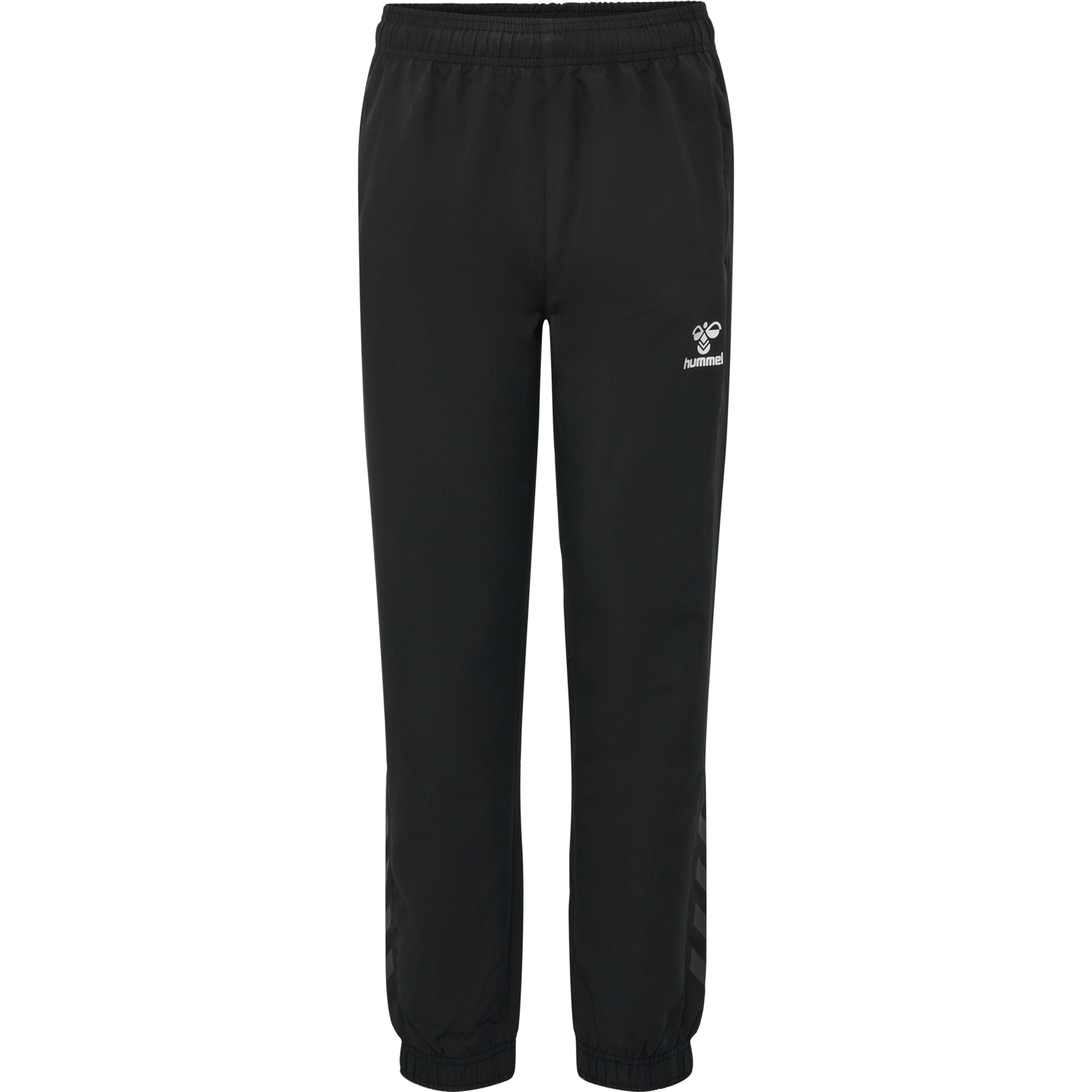 hmlTRAVEL WOVEN PANTS KIDS, BLACK, packshot