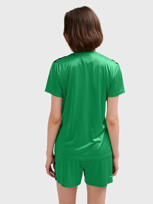 hmlAUTHENTIC PL JERSEY S/S WOMAN, JELLY BEAN, model