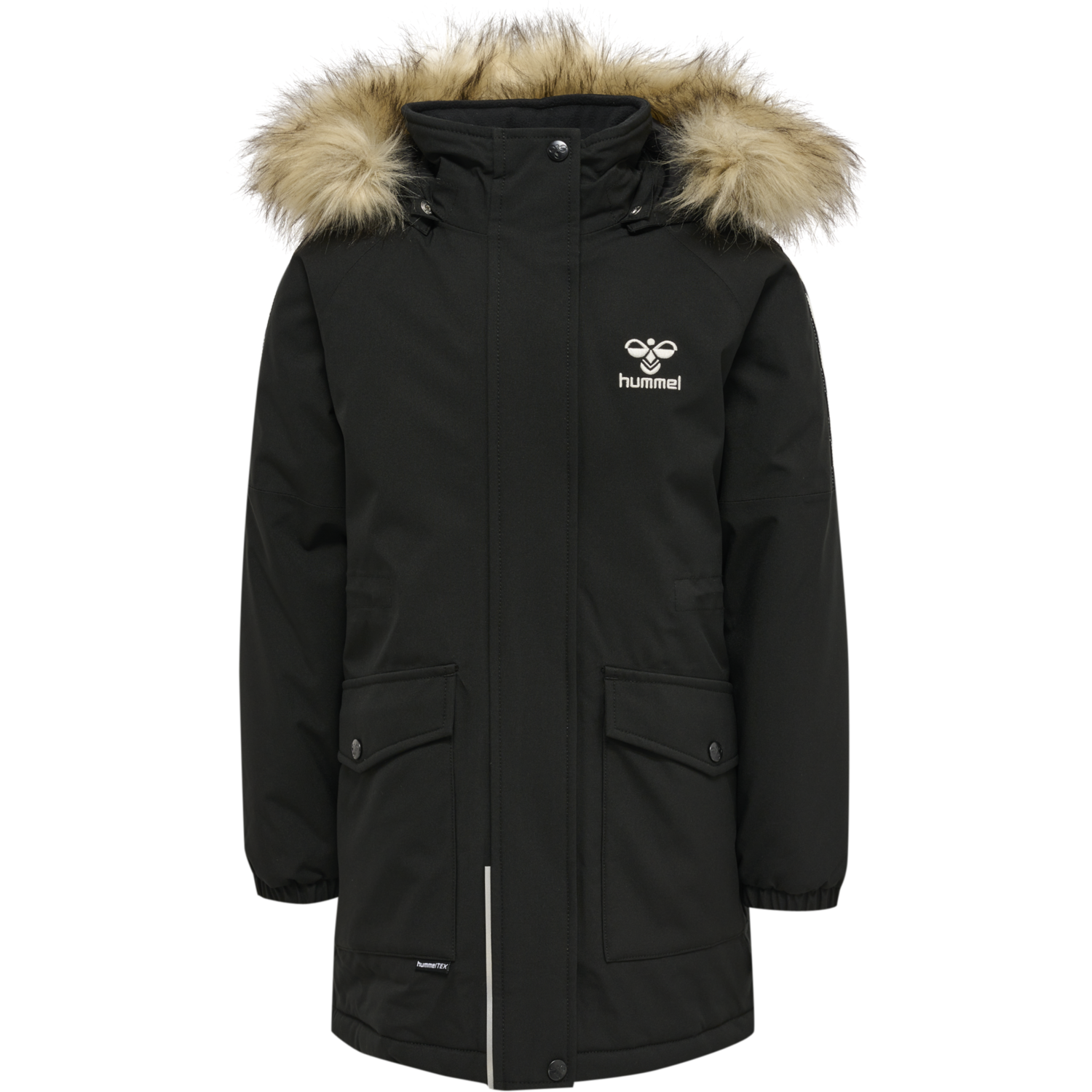 hmlROOT TEX JACKET, BLACK, packshot