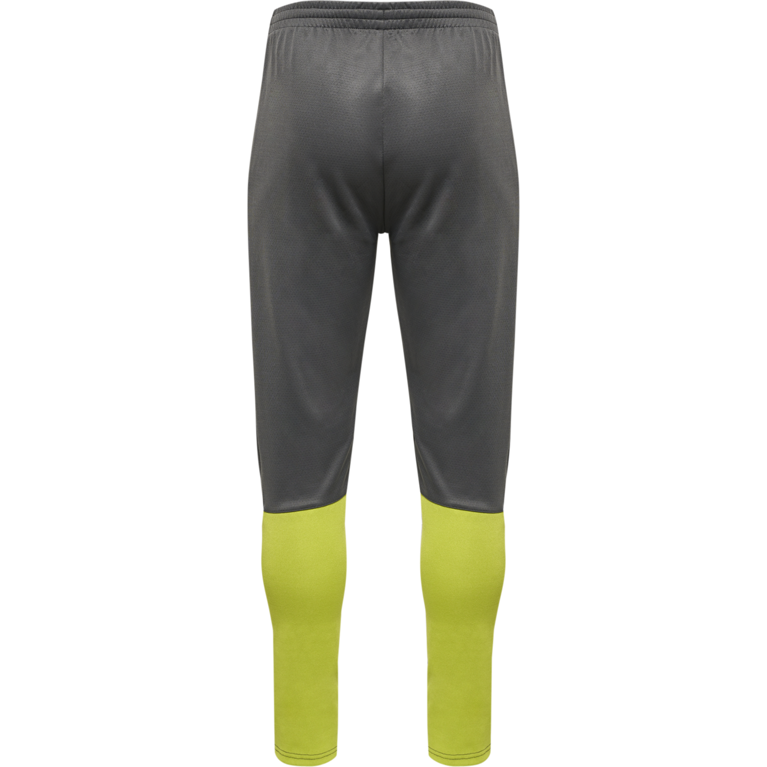 hmlONGRID POLY PANTS, FORGED IRON/DARK CITRON, packshot