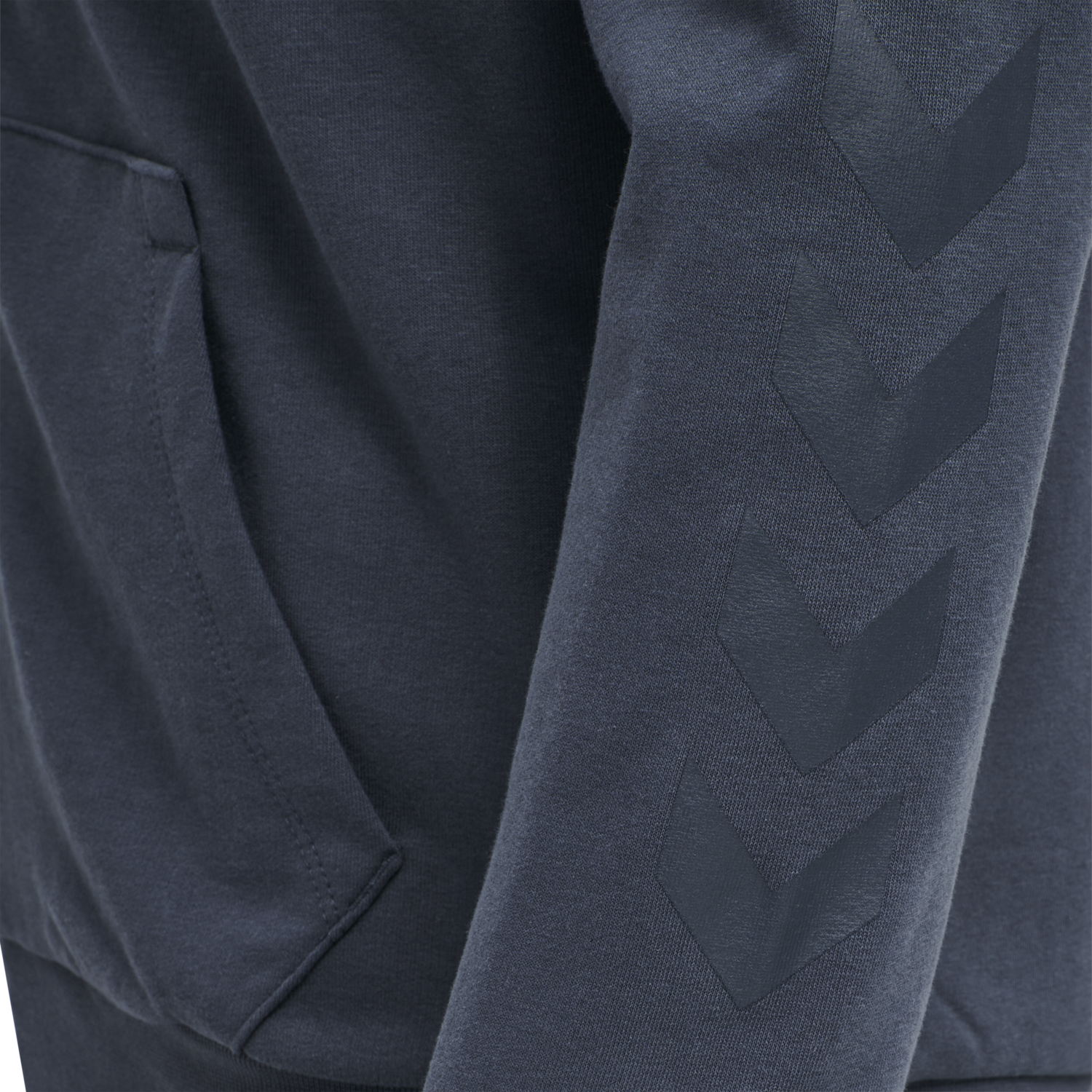 hmlISAM ZIP HOODIE, BLUE NIGHTS, packshot