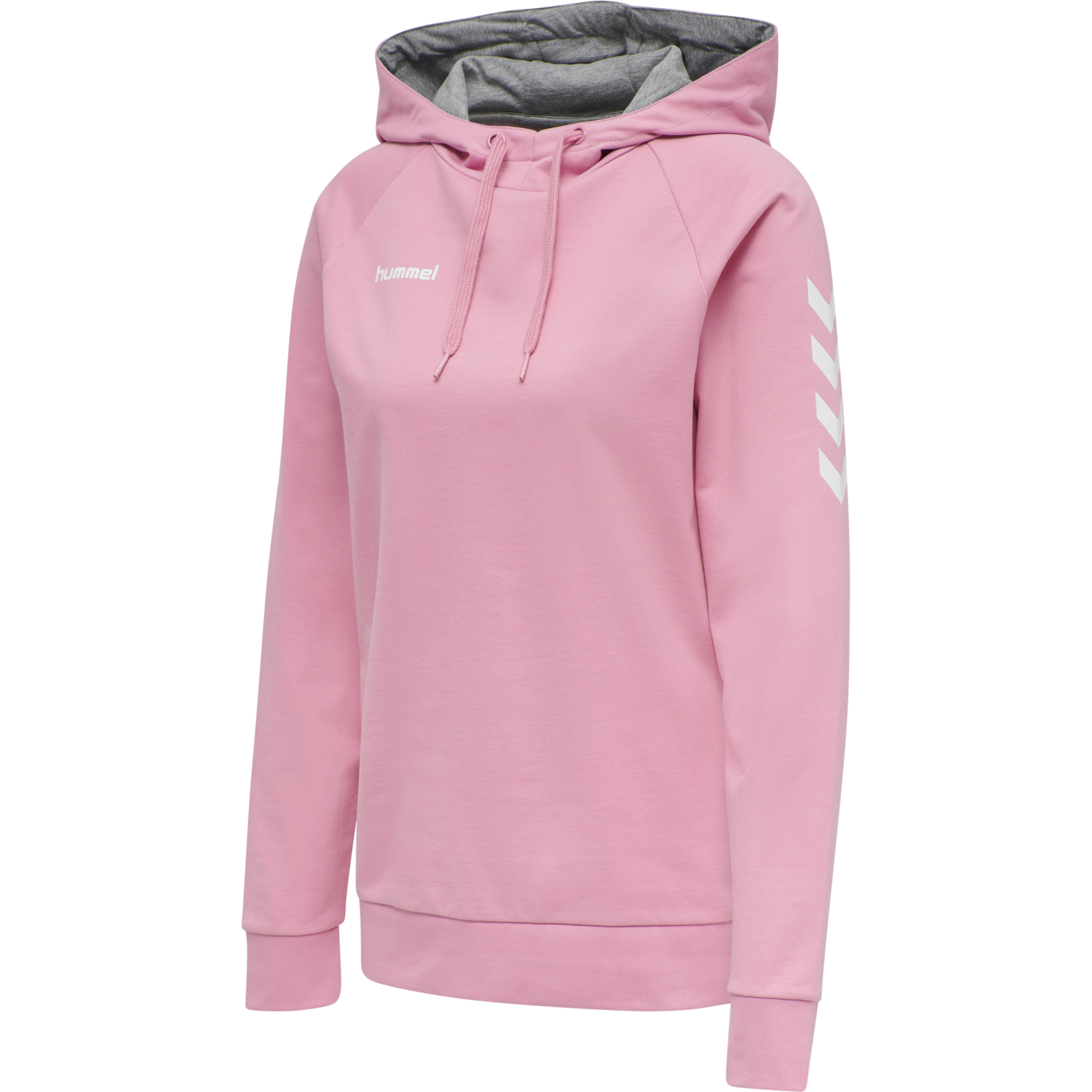 HMLGO COTTON HOODIE WOMAN, COTTON CANDY, packshot
