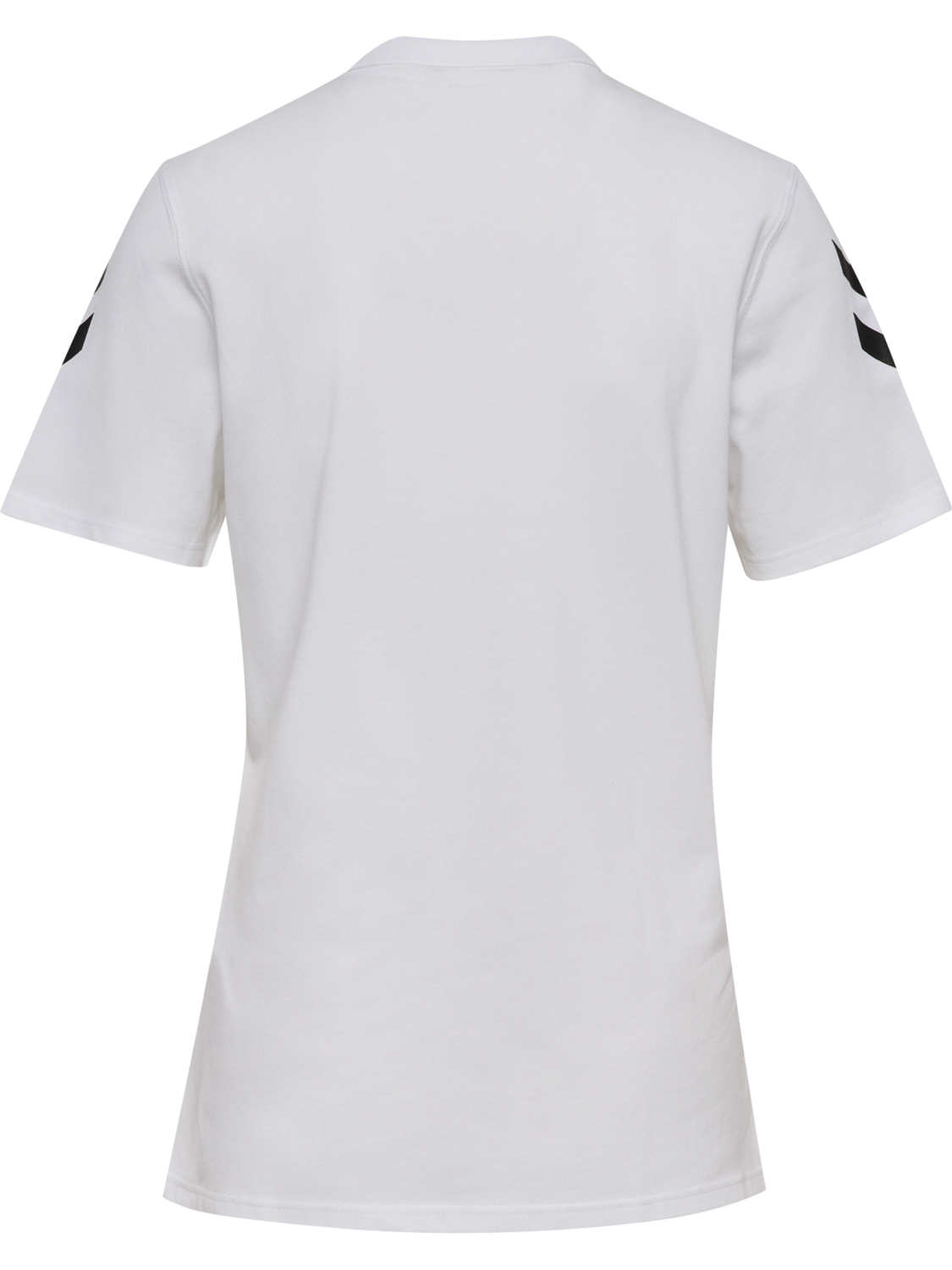 hmlGO 2.0 CHEVRON POLO WOMAN, WHITE, packshot