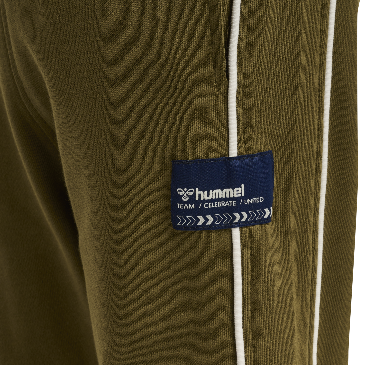 hmlDITMER PANTS, DARK OLIVE, packshot
