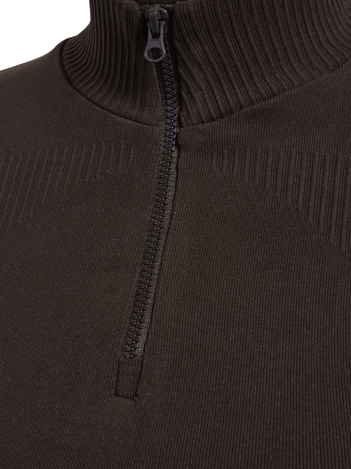 hmlKNITTED WOMENS ZIP TOP, AFTER DARK, packshot