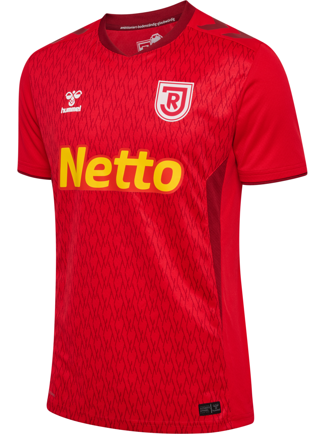 RGB 26/27 AWAY JERSEY S/S, RACING RED, packshot