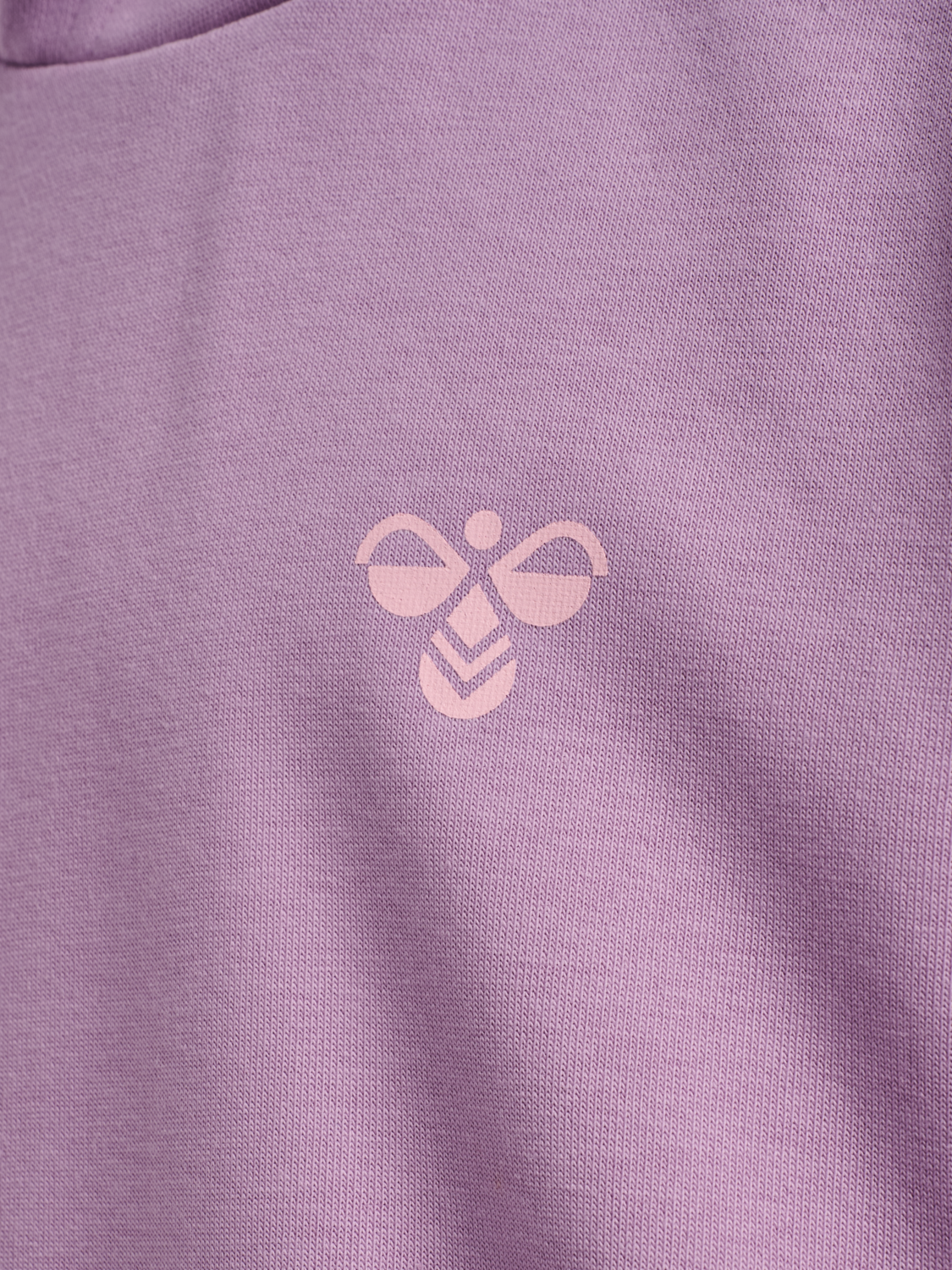 hmlJR GRAPHIC HOODIE, LAVENDER MIST, packshot