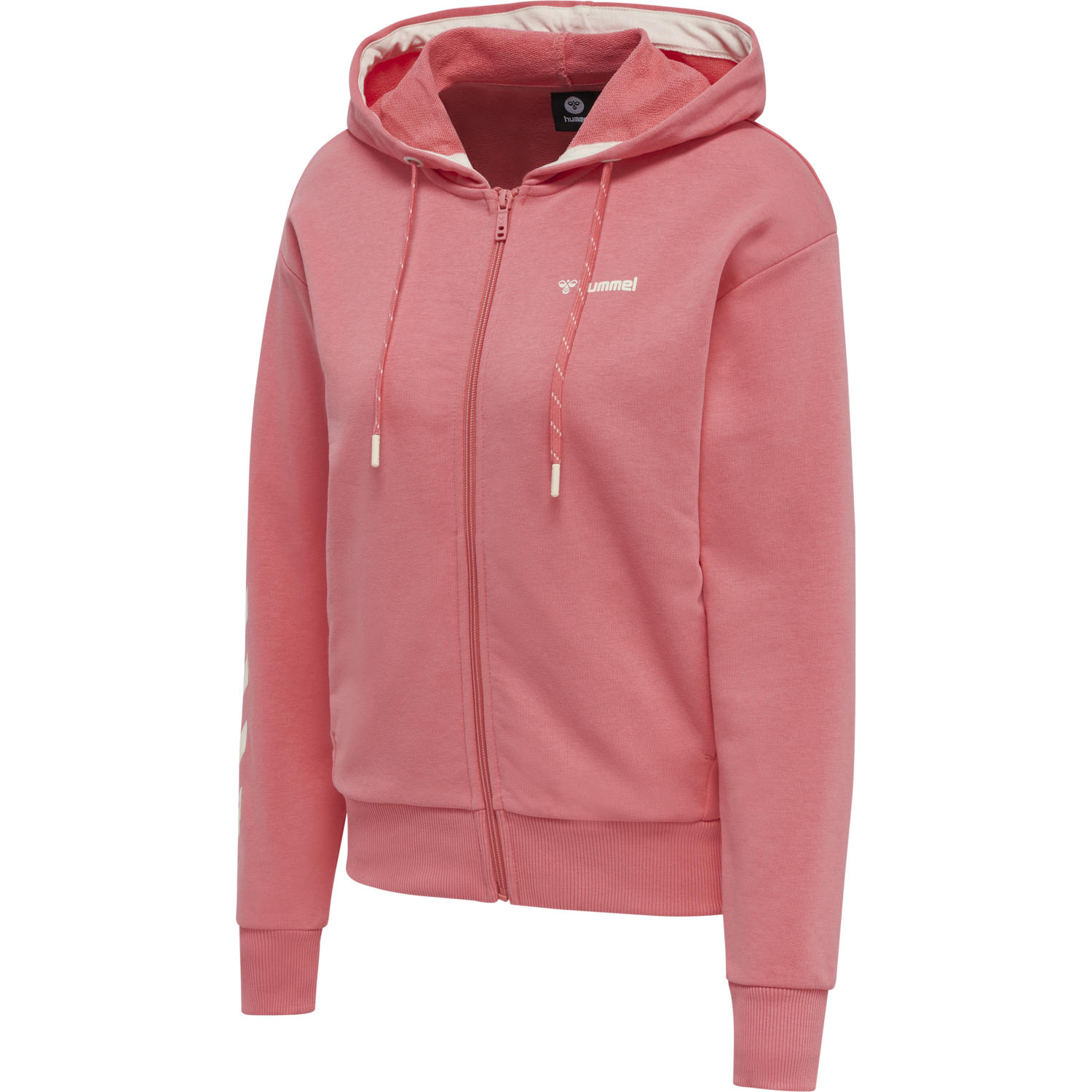 HMLMOSSA ZIP HOODIE, 4318, packshot