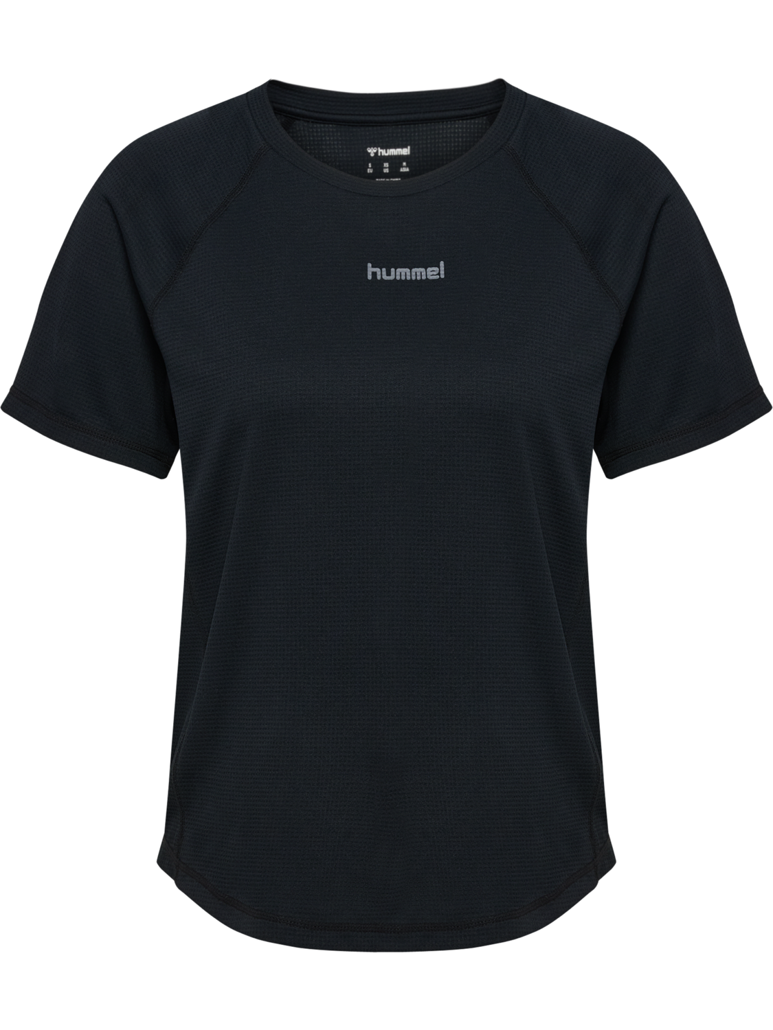 hmlMOMENTUM W T-SHIRT S/S, BLACK, packshot