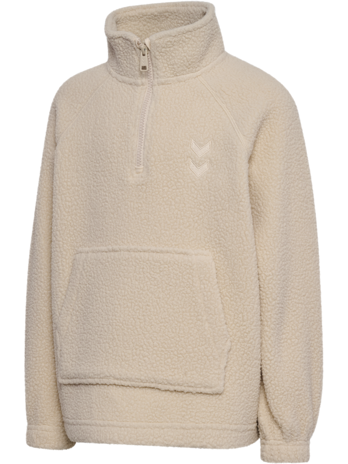 hmlJR MARTINI HALF ZIP JACKET, OATMEAL, packshot