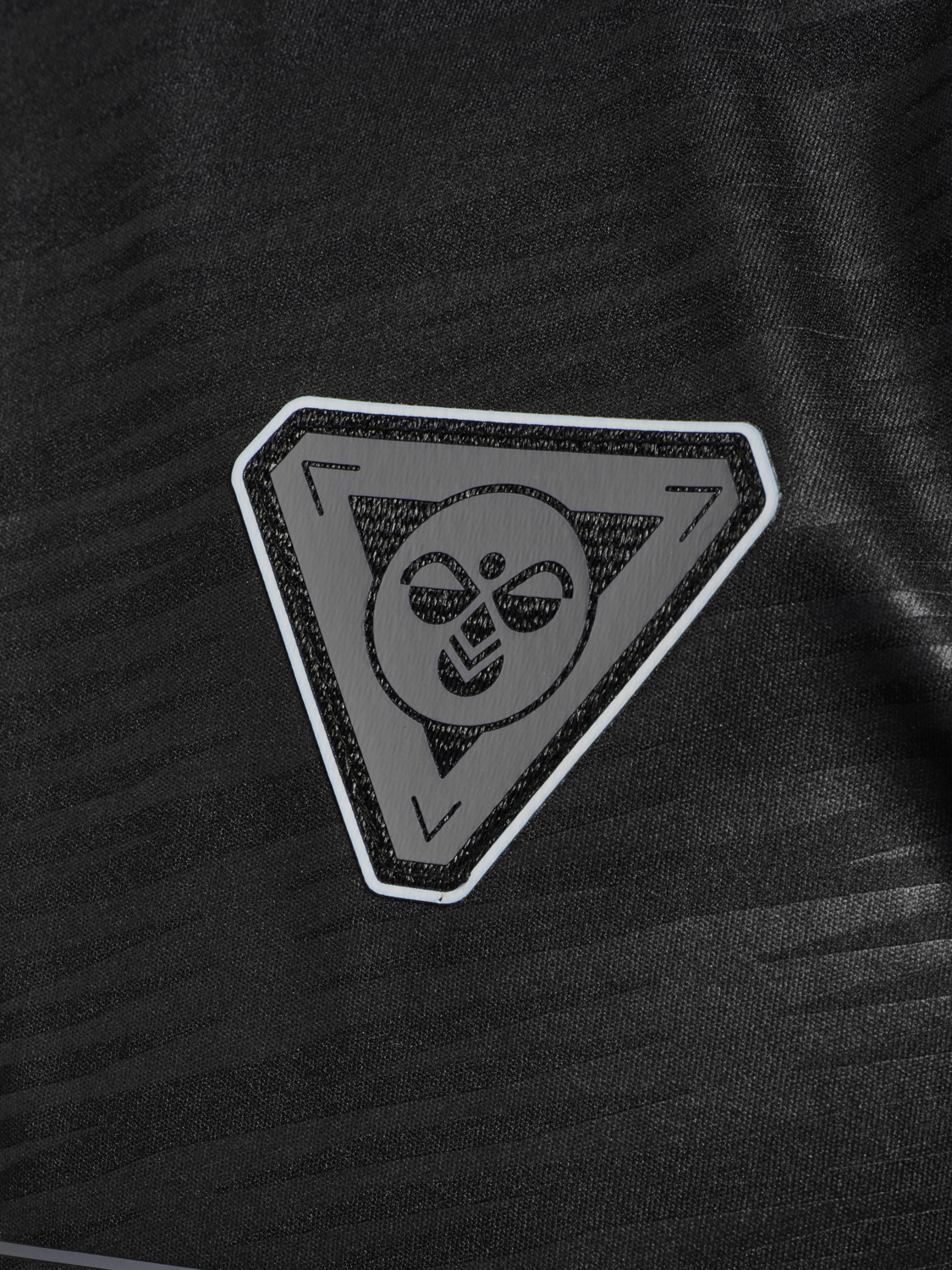 hmlLOOSE TIGER SOCCER JERSEY S/S, BLACK, packshot