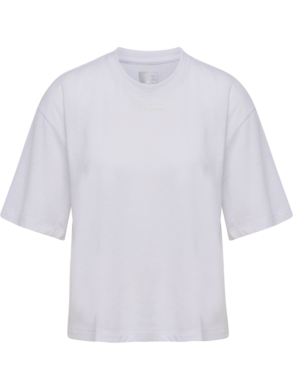 hmlMT VANJA BOXY SHORT T-SHIRT, WHITE, packshot