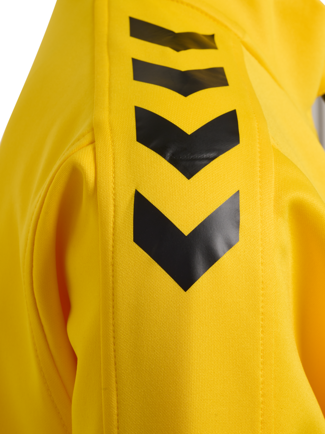 hmlCORE XK POLY ZIP SWEAT WOMAN, SPORTS YELLOW, packshot