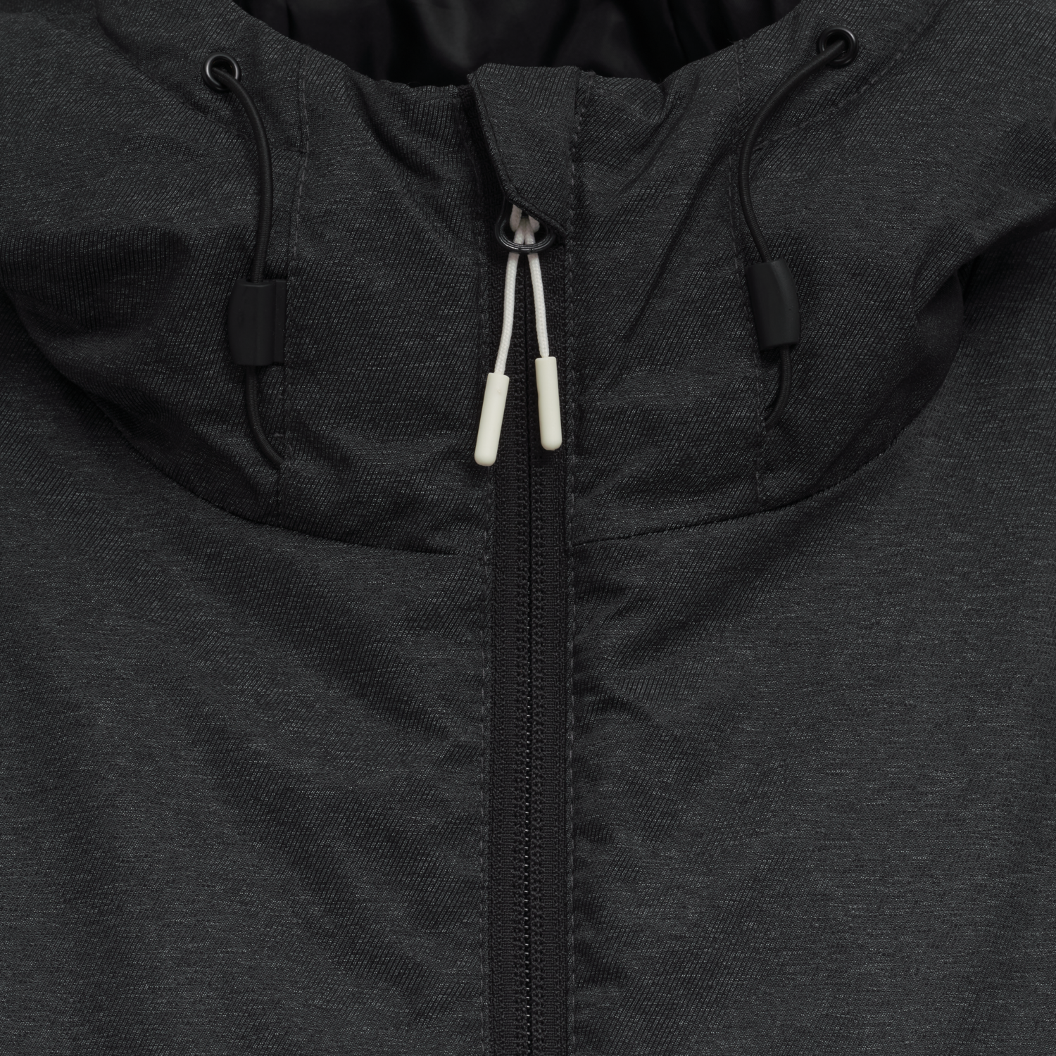 hmlAYDA ANORAK, BLACK MELANGE, packshot