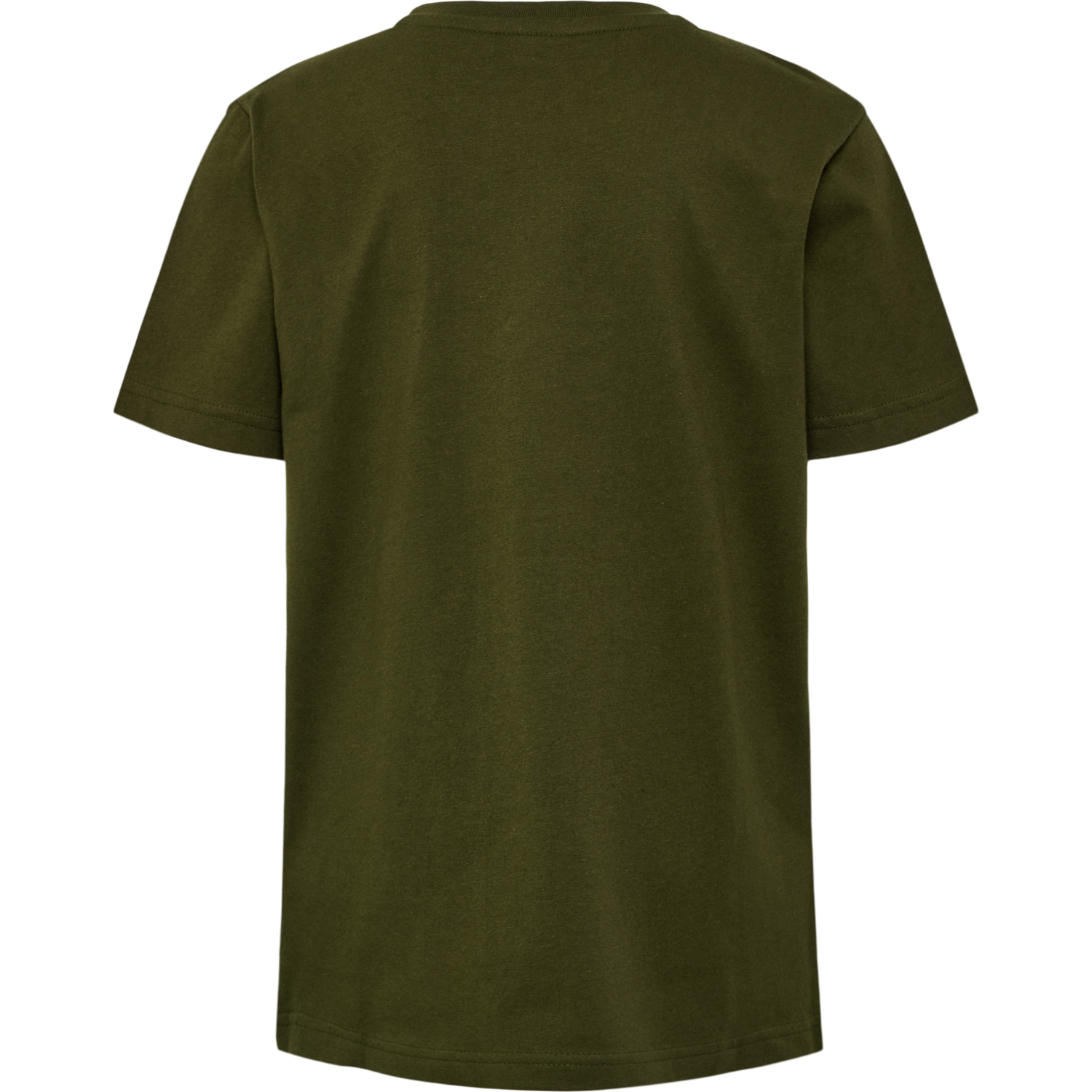 hmlTRES T-SHIRT S/S 2-PK, SIERRA/DARK OLIVE, packshot