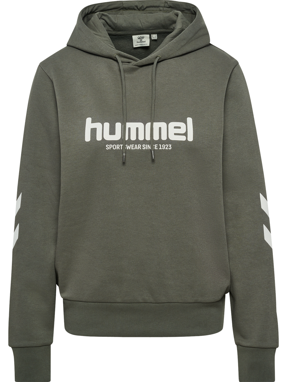 hmlLEGACY 2.0 W HOODIE, CASTOR GRAY, packshot