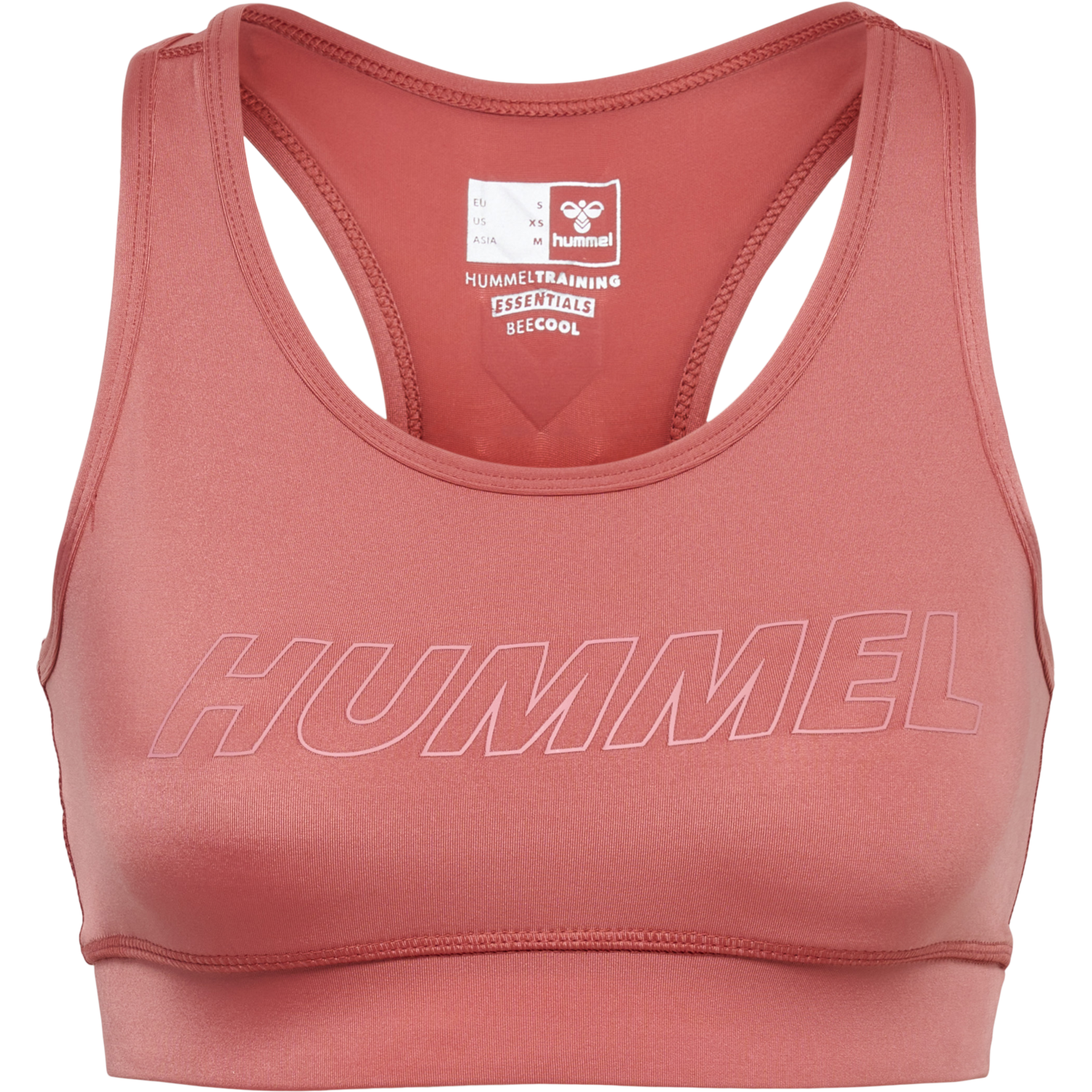 hmlTE TOLA SPORTS BRA, WITHERED ROSE, packshot