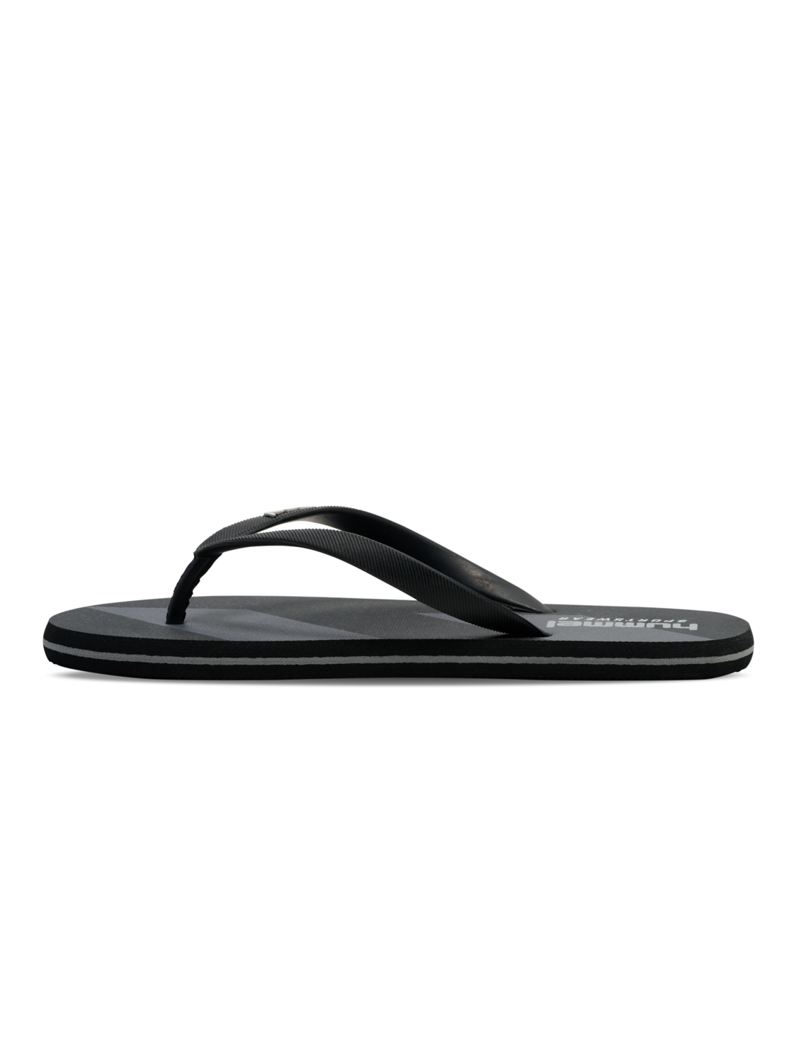 CHEVRON FLIP FLOP, BLACK, packshot